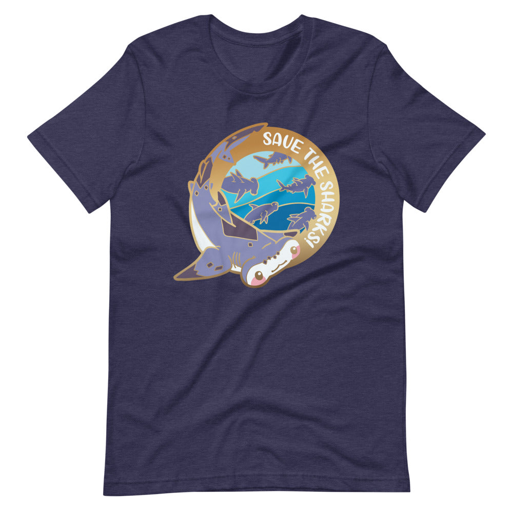 Save The Hammerhead Sharks \\ Short-Sleeve Unisex T-Shirt