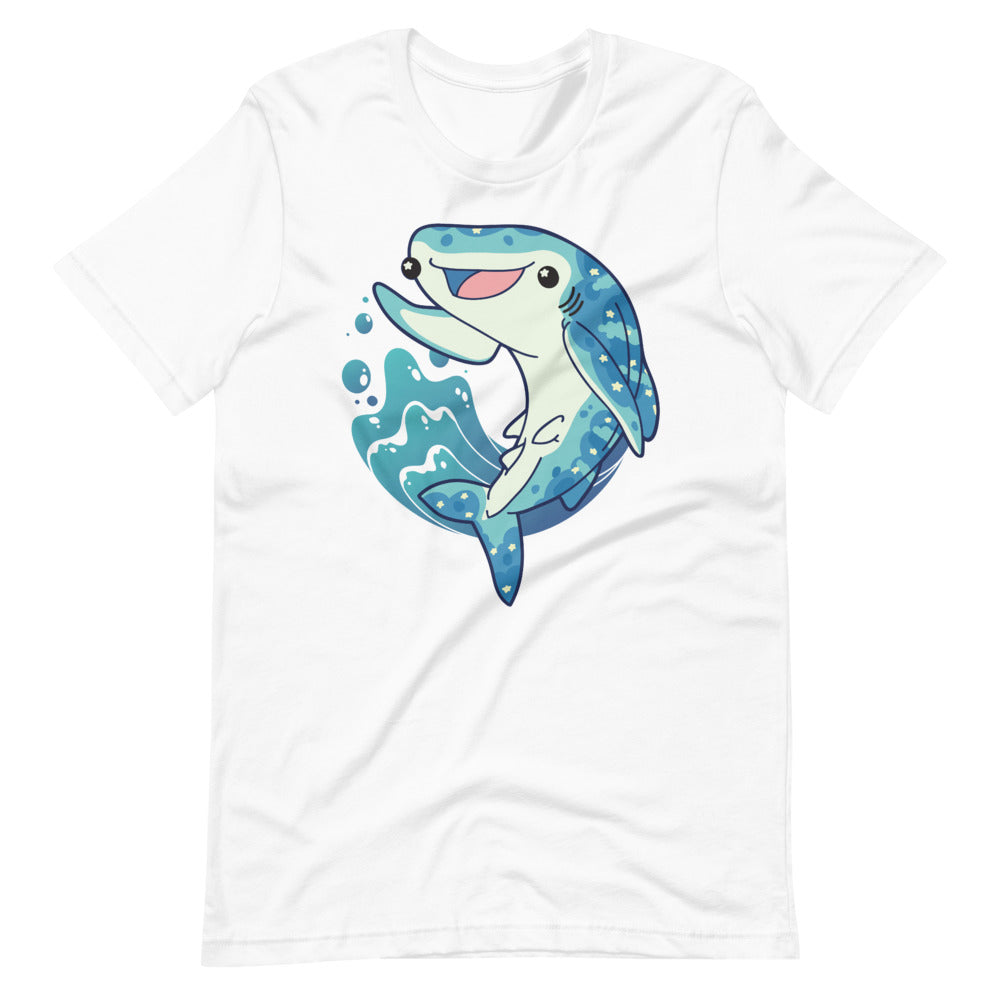 Cute Happy Whale Shark \\ Short-Sleeve Unisex T-Shirt