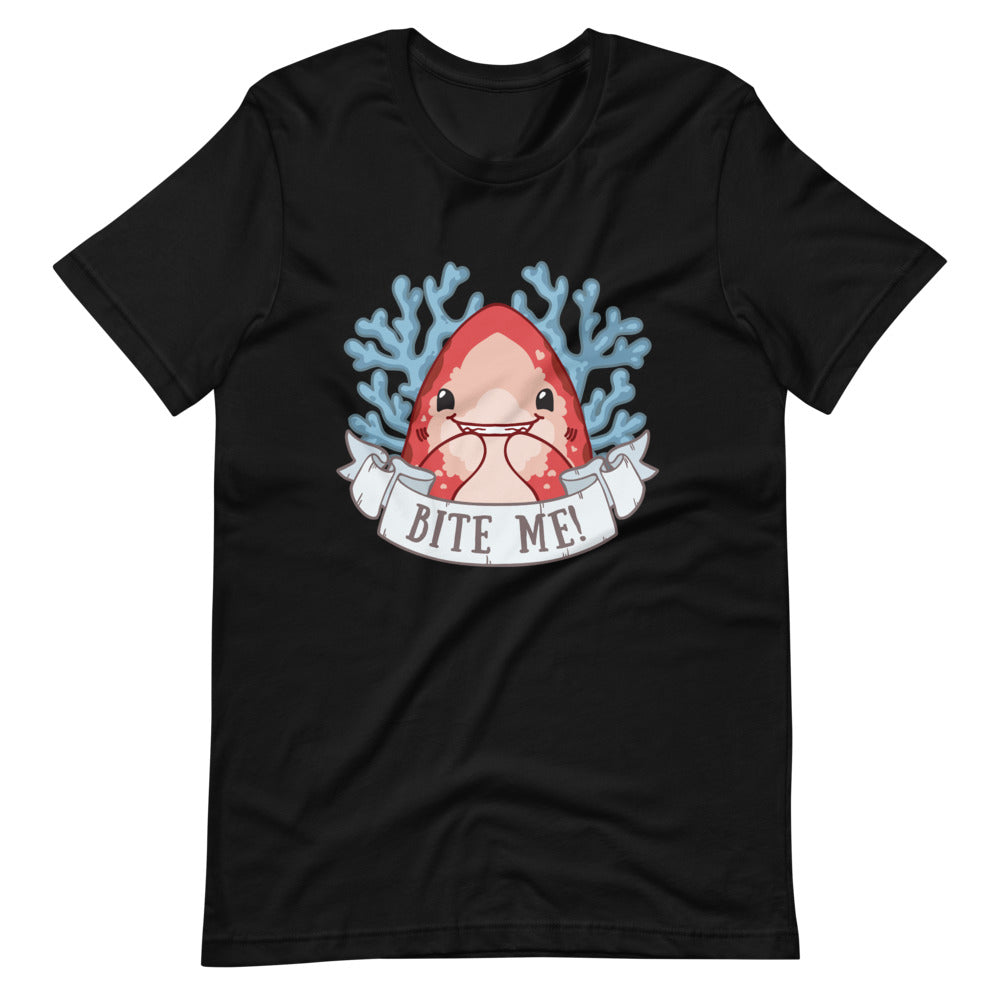 Bite Me \\ Short-Sleeve Unisex T-Shirt