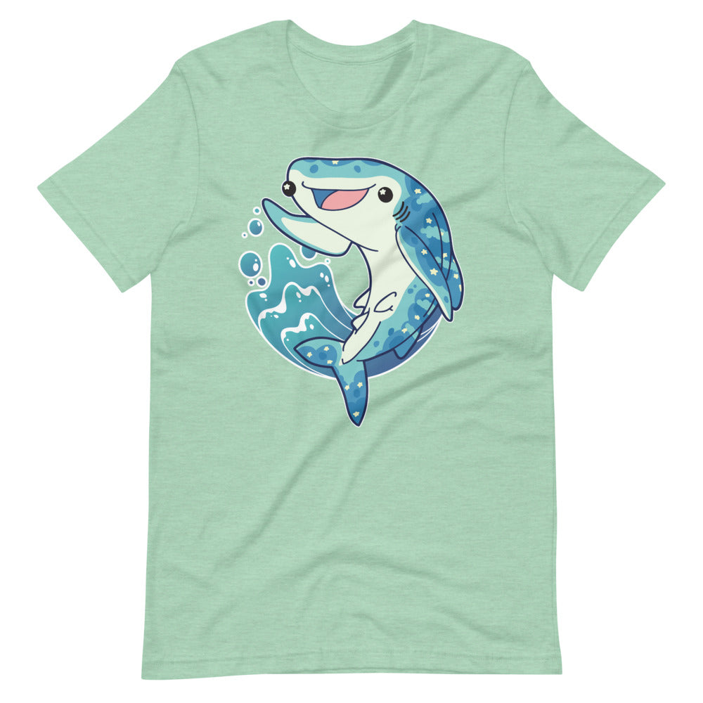 Cute Happy Whale Shark \\ Short-Sleeve Unisex T-Shirt