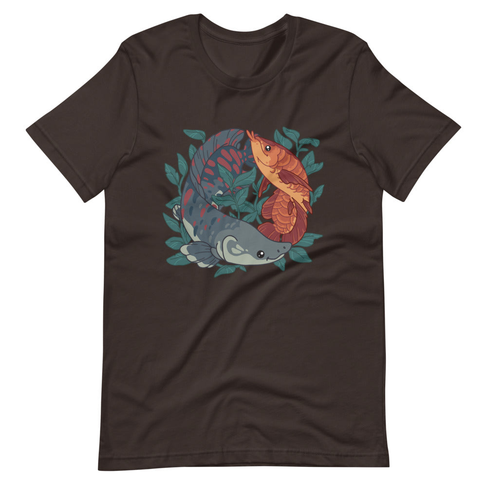 Arapaima &amp; Arowana \\ Short-Sleeve Adult Unisex T-Shirt