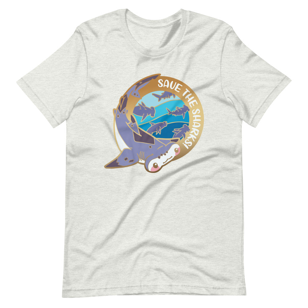 Save The Hammerhead Sharks \\ Short-Sleeve Unisex T-Shirt