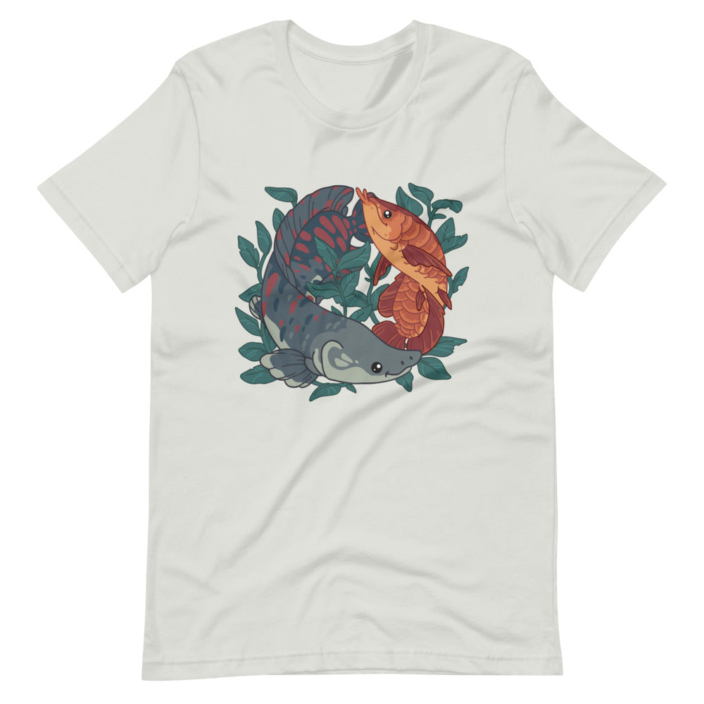 Arapaima &amp; Arowana \\ Short-Sleeve Adult Unisex T-Shirt