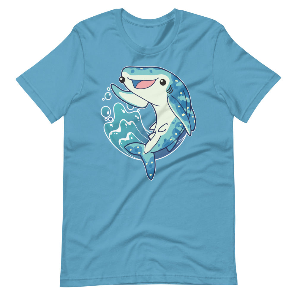 Cute Happy Whale Shark \\ Short-Sleeve Unisex T-Shirt