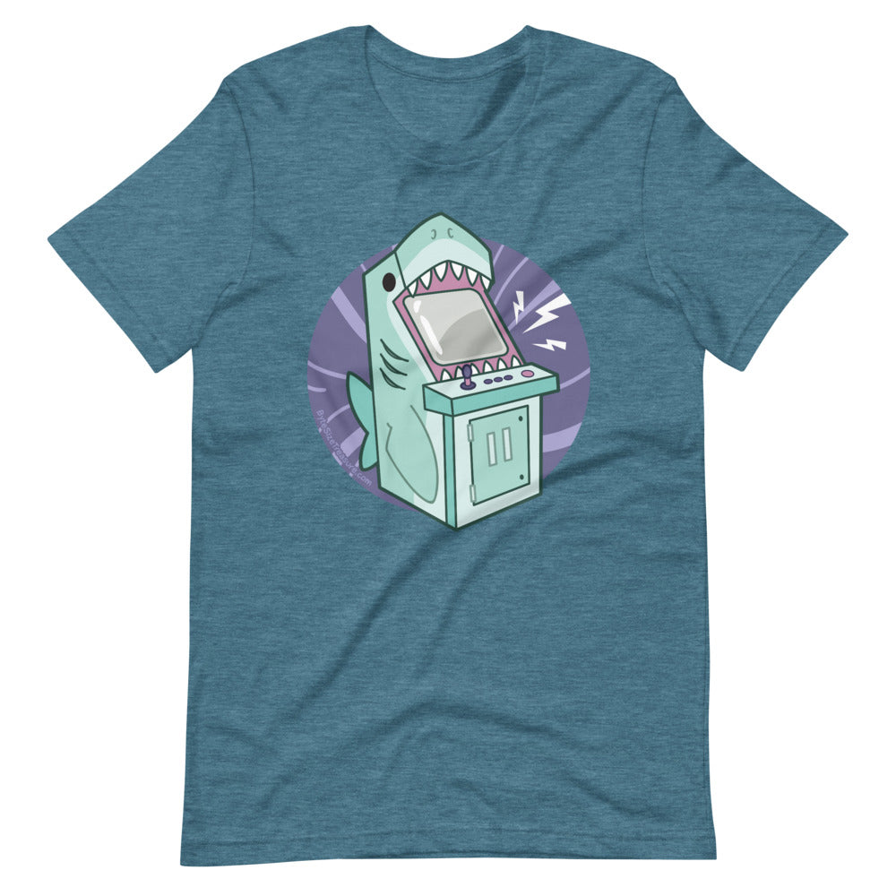 Sharkade Machine \\ Short-Sleeve Adult Unisex T-Shirt