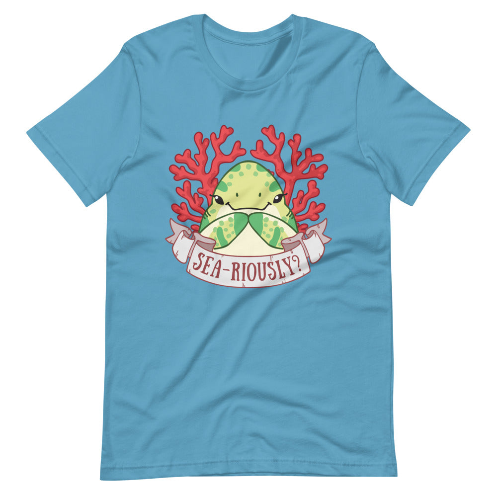 Sea-Riously?! \\ Short-Sleeve Adult Unisex T-Shirt