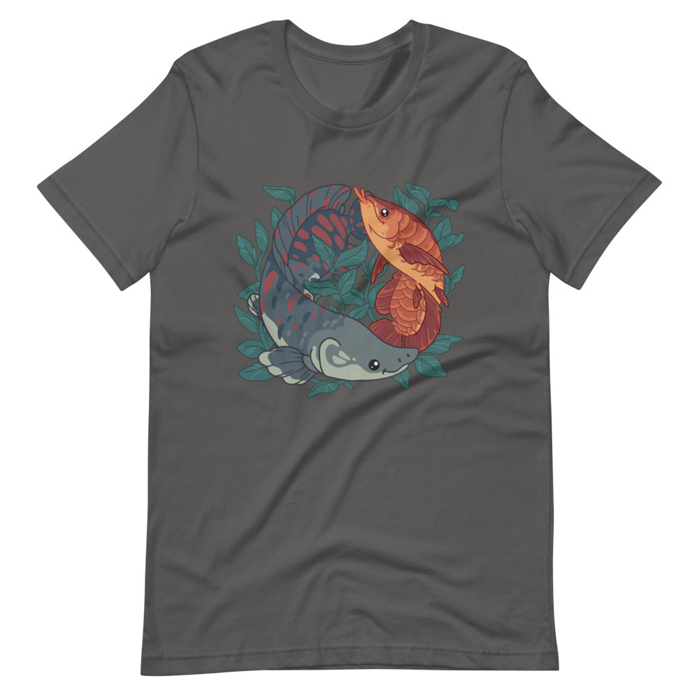 Arapaima &amp; Arowana \\ Short-Sleeve Adult Unisex T-Shirt