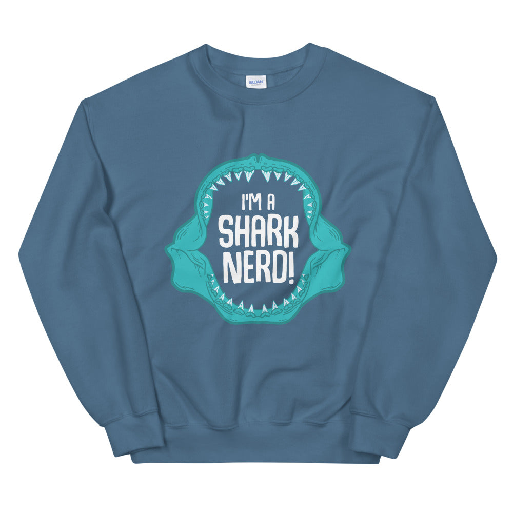 Shark Nerd \\ Unisex Adult Sweatshirt