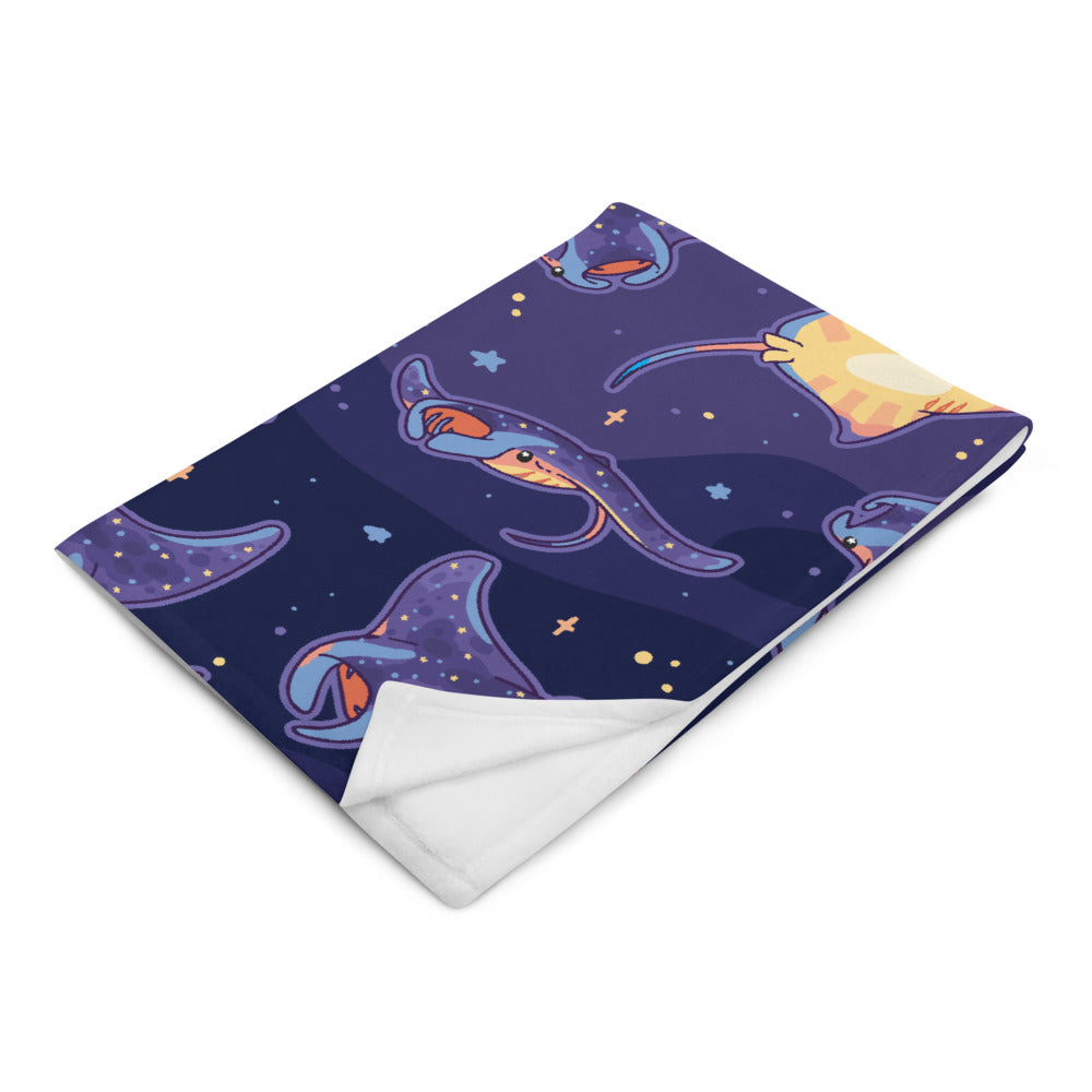 Manta Ray \\ Throw Blanket