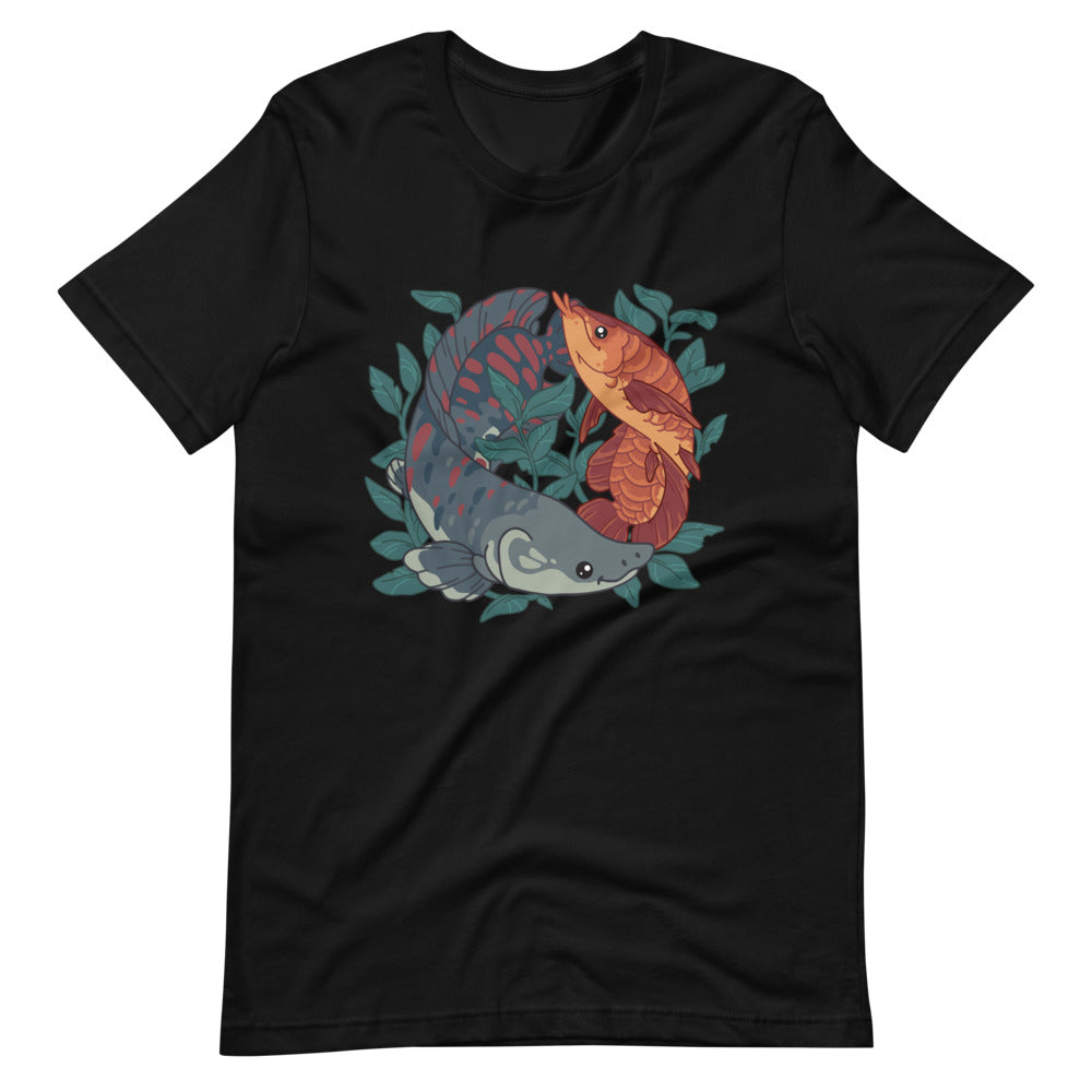 Arapaima &amp; Arowana \\ Short-Sleeve Adult Unisex T-Shirt