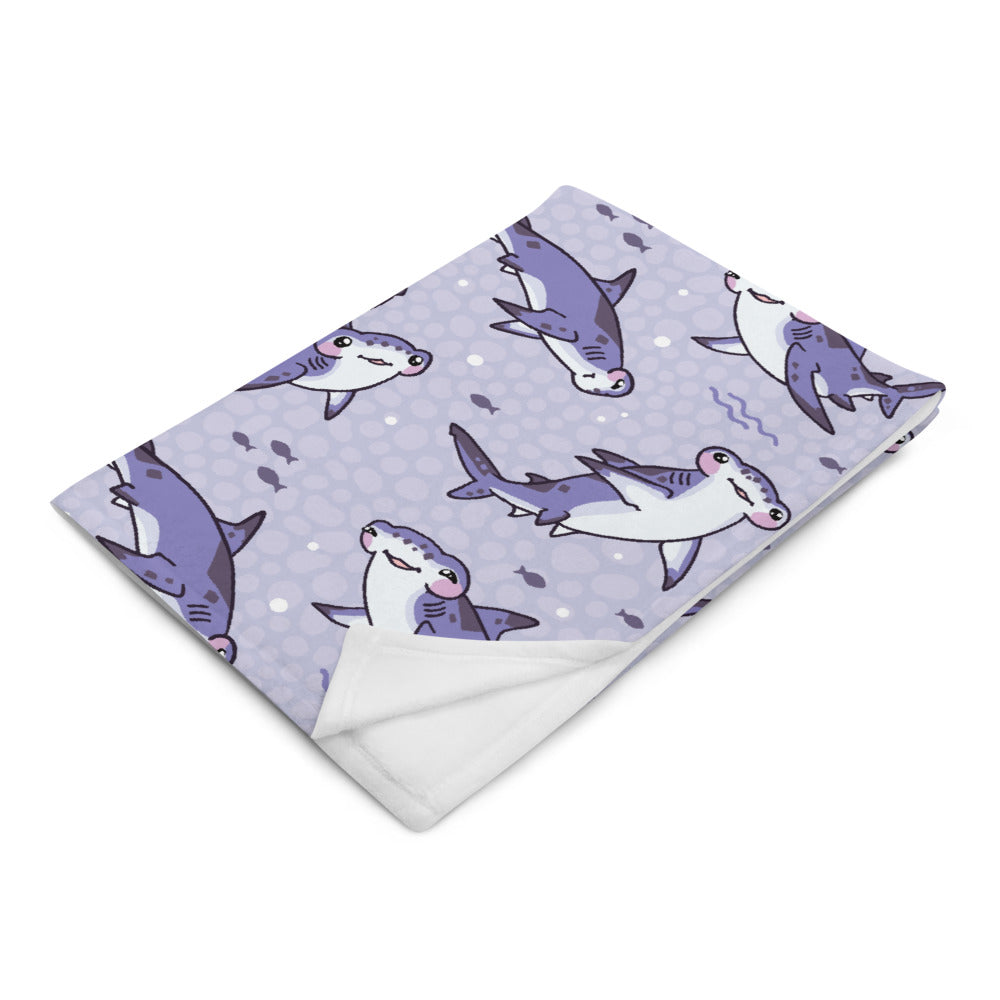 Hammerhead Shark \\ Throw Blanket