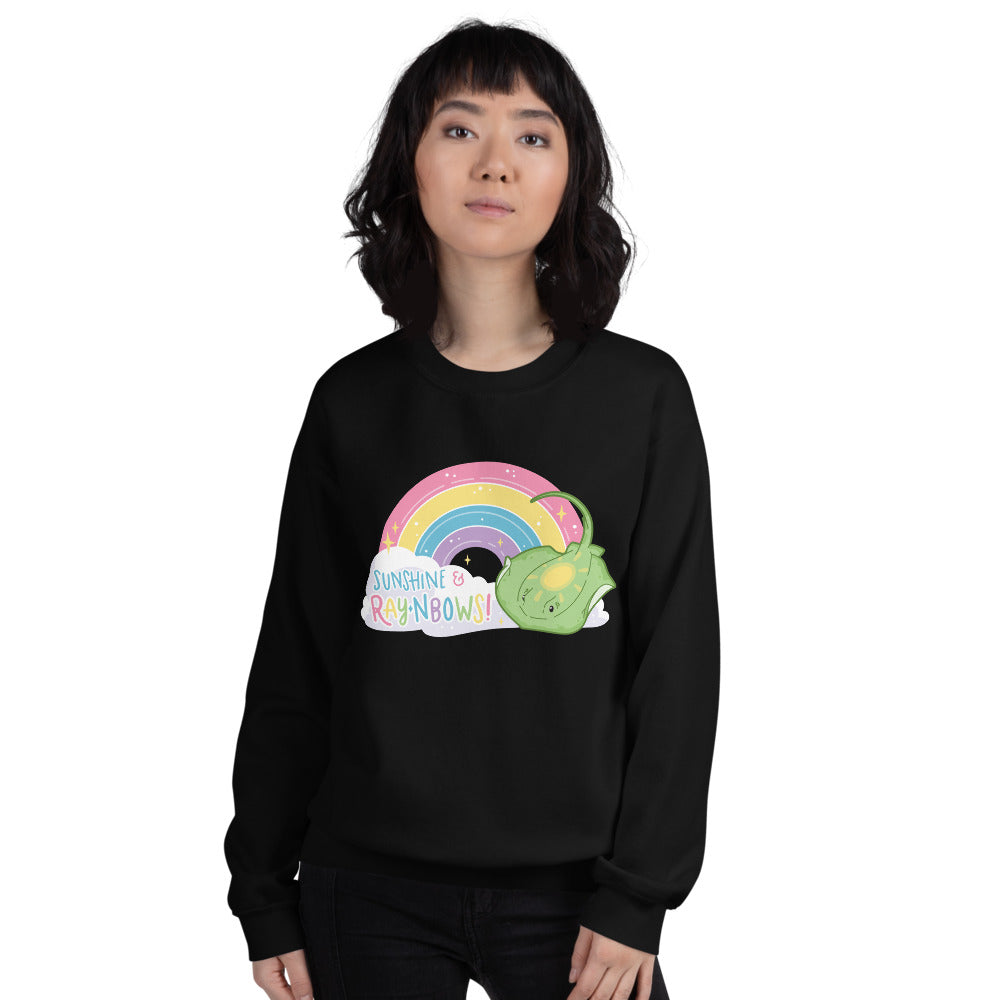 Sunshine & RAYnbows \\ Unisex Sweatshirt