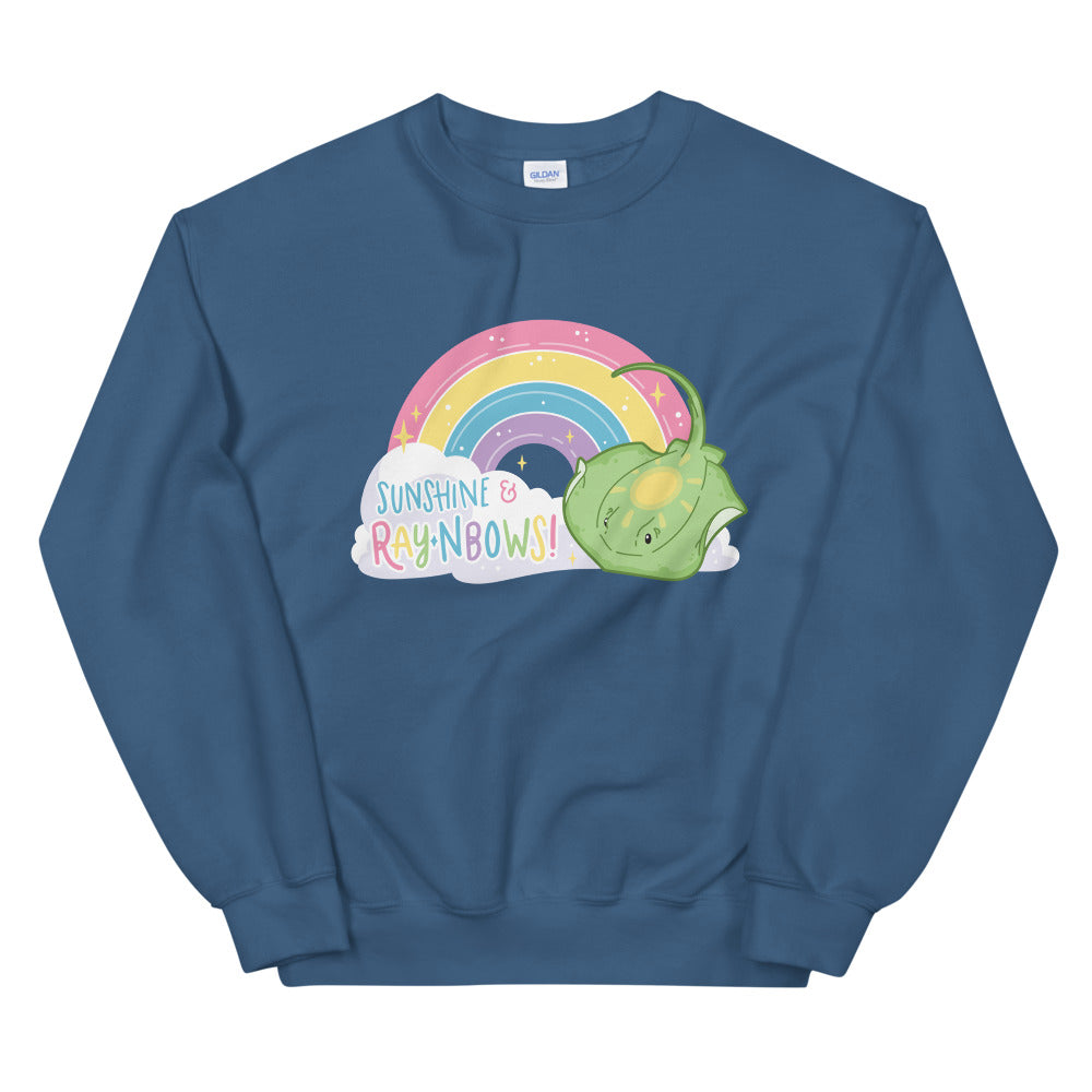 Sunshine & RAYnbows \\ Unisex Sweatshirt