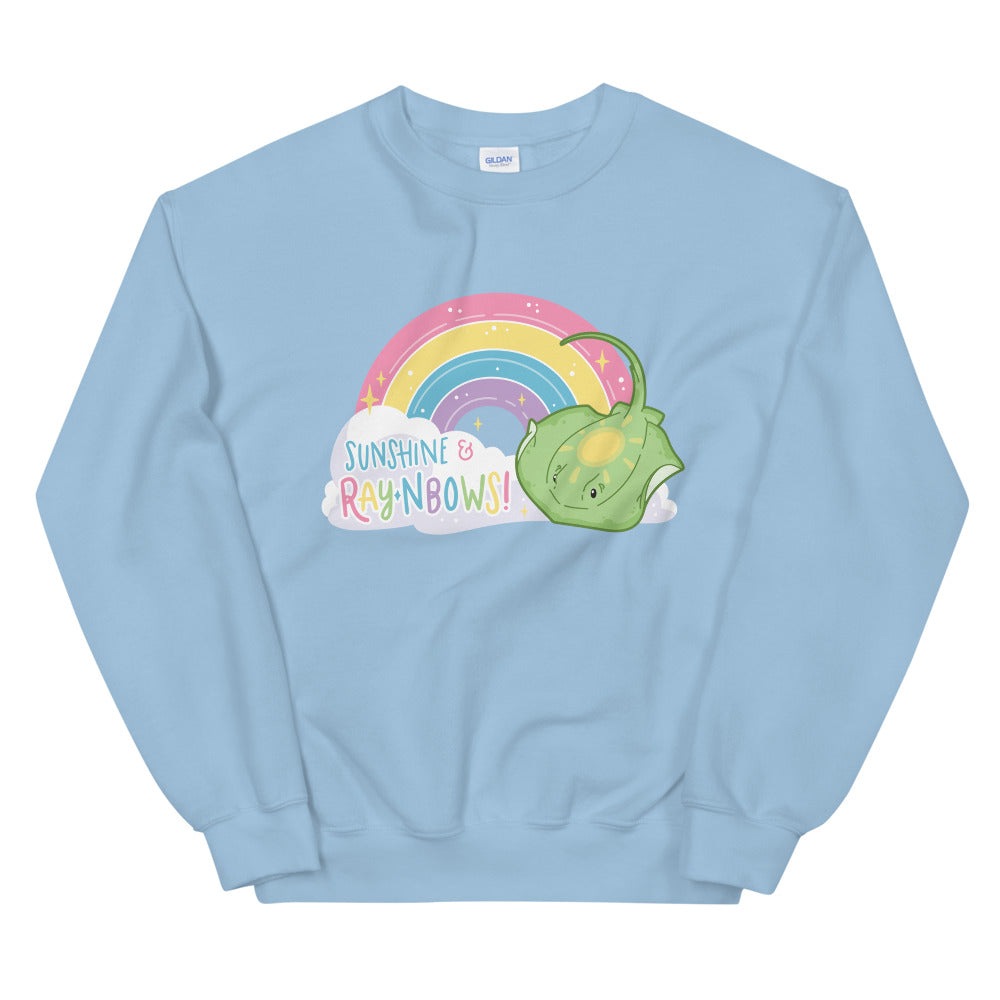 Sunshine & RAYnbows \\ Unisex Sweatshirt