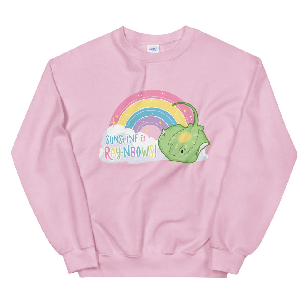 Sunshine & RAYnbows \\ Unisex Sweatshirt