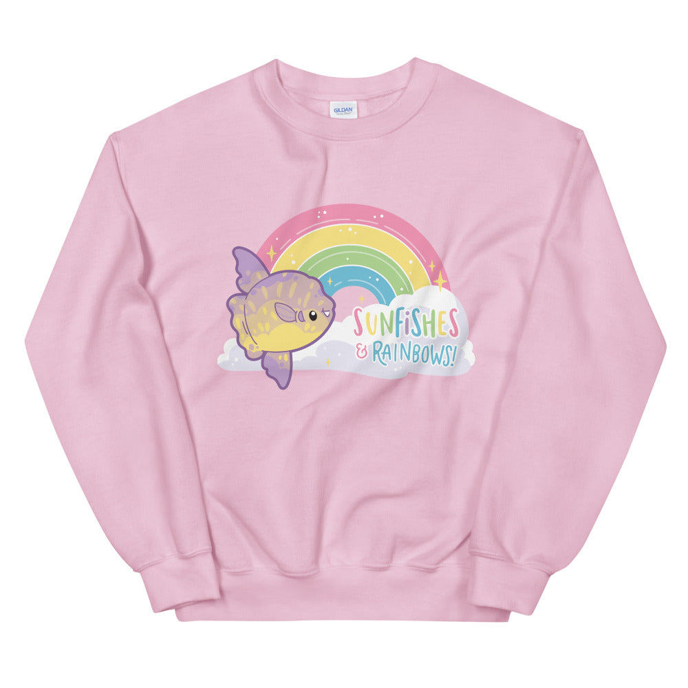 Sunfishes & Rainbows \\ Unisex Sweatshirt