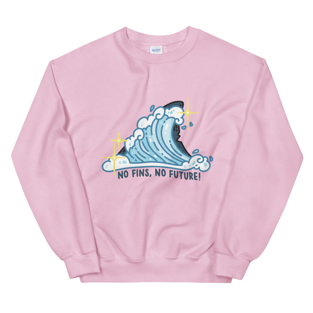 No Fins No Future \\ Unisex Adult Sweatshirt