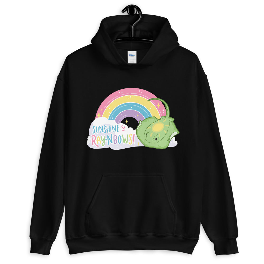 Sunshine & RAYnbows \\ Unisex Hoodie