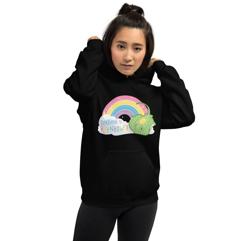 Sunshine & RAYnbows \\ Unisex Hoodie