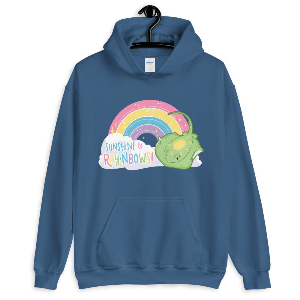 Sunshine & RAYnbows \\ Unisex Hoodie