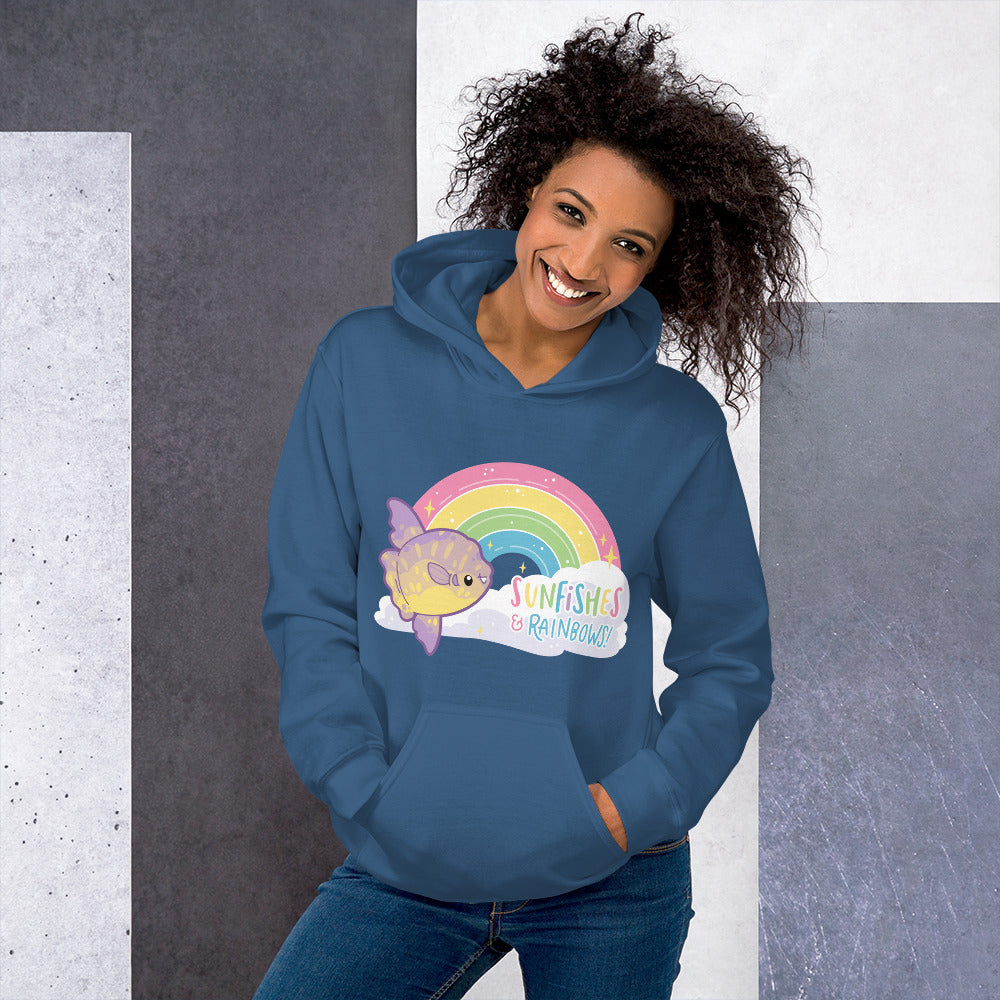 Sunfishes & Rainbows \\ Unisex Hoodie