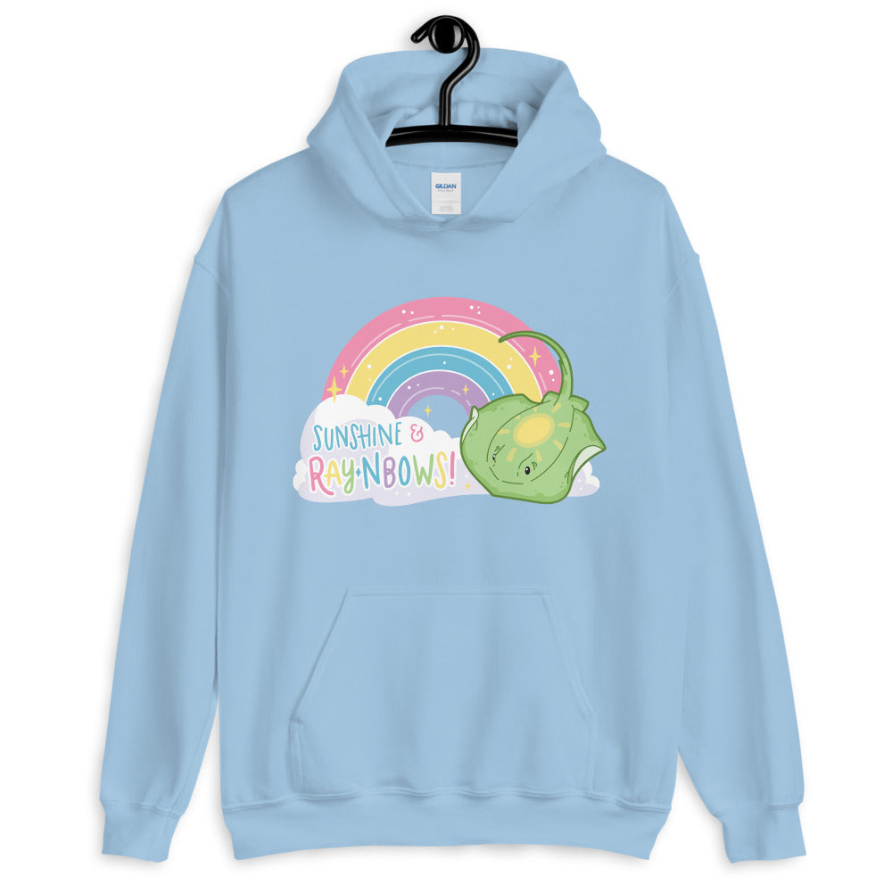 Sunshine & RAYnbows \\ Unisex Hoodie