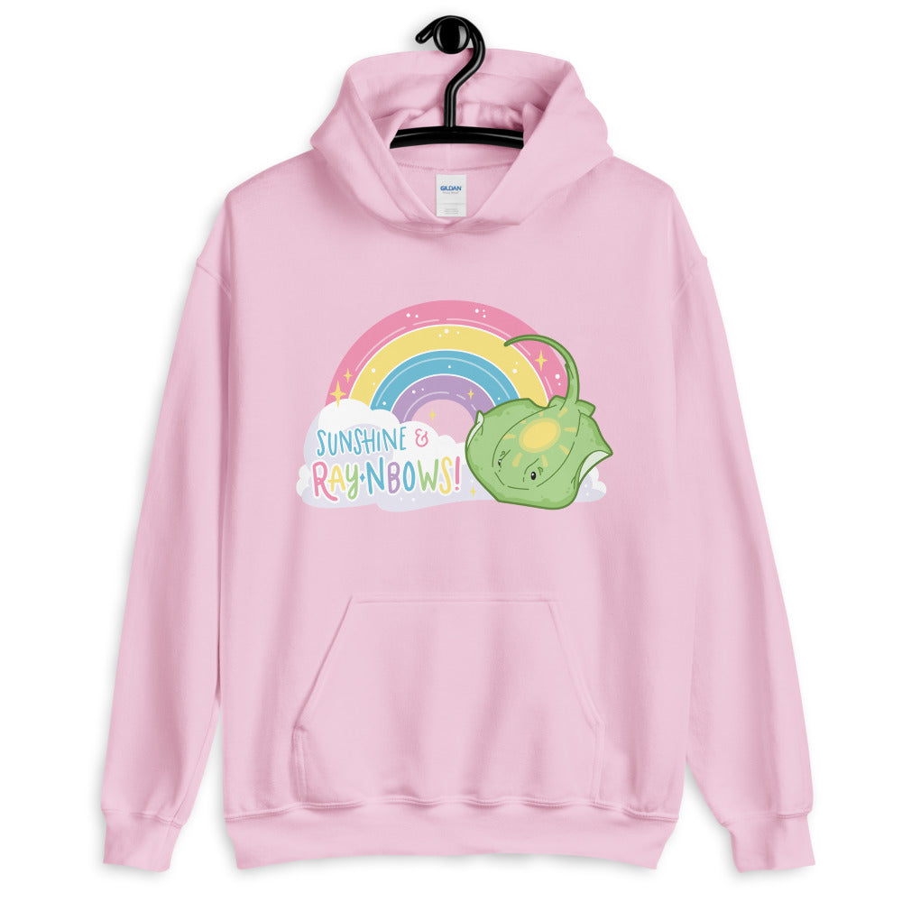 Sunshine & RAYnbows \\ Unisex Hoodie