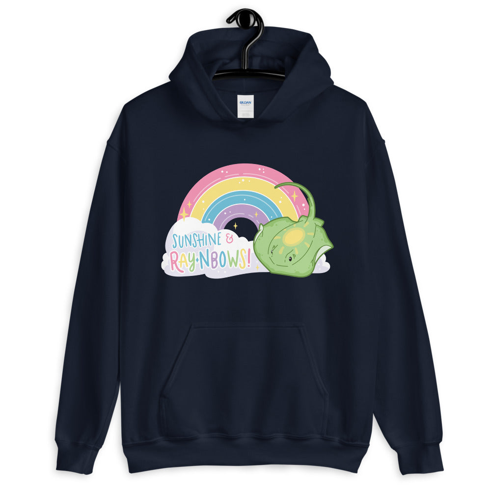 Sunshine & RAYnbows \\ Unisex Hoodie