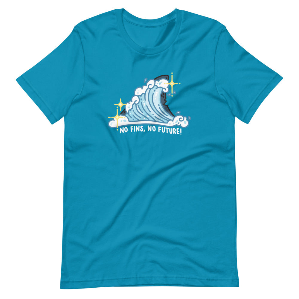 No Fins No Future \\ Short-Sleeve Adult Unisex T-Shirt
