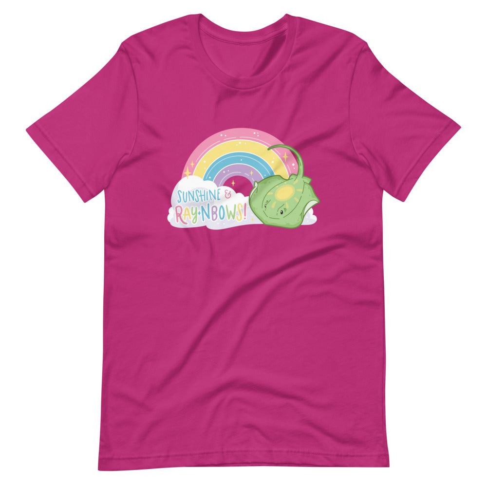 Sunshine & RAYnbows \\ Short-Sleeve Unisex T-Shirt