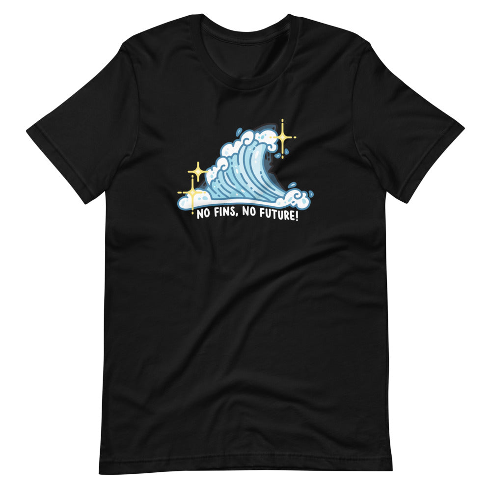No Fins No Future \\ Short-Sleeve Adult Unisex T-Shirt