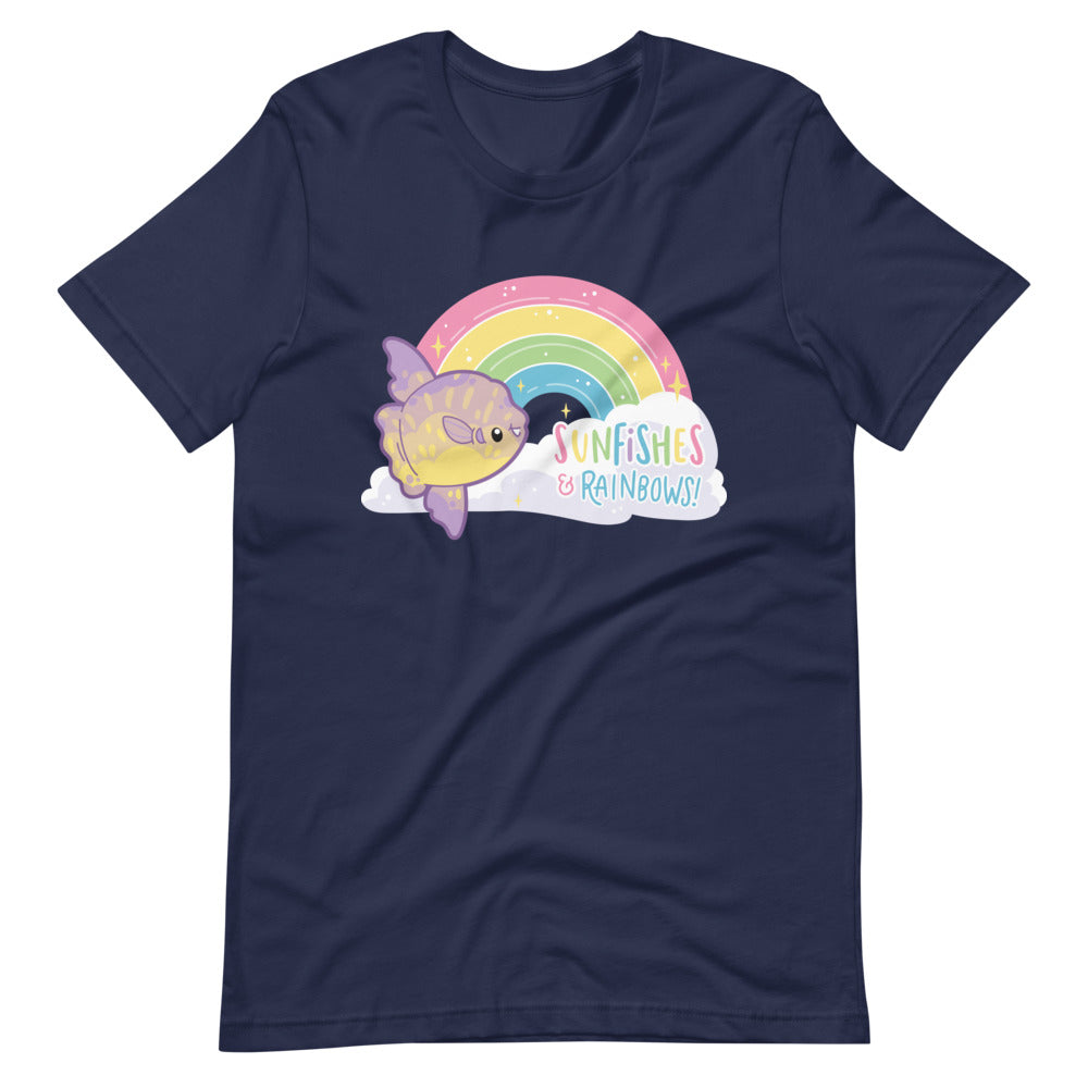 Sunfishes & Rainbows \\ Short-Sleeve Unisex T-Shirt