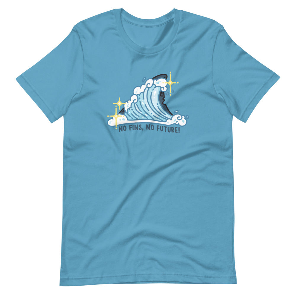 No Fins No Future \\ Short-Sleeve Adult Unisex T-Shirt