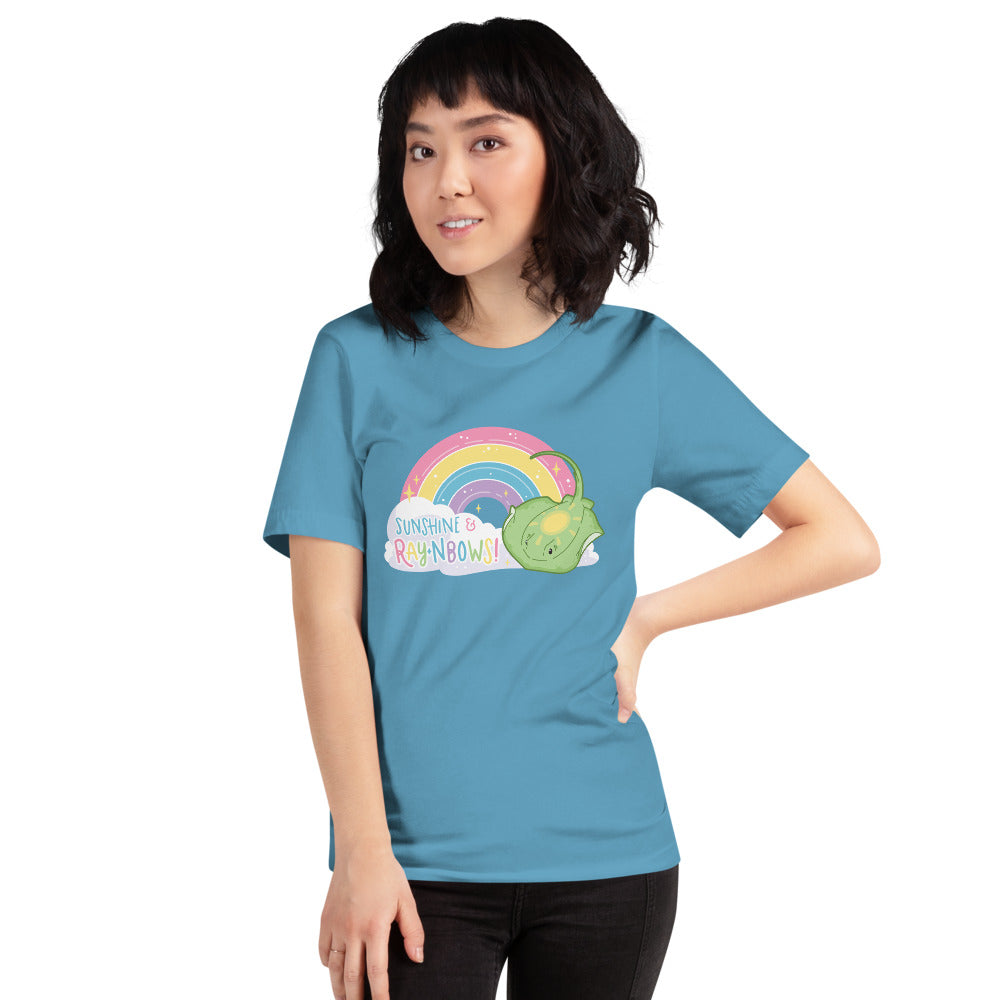 Sunshine & RAYnbows \\ Short-Sleeve Unisex T-Shirt