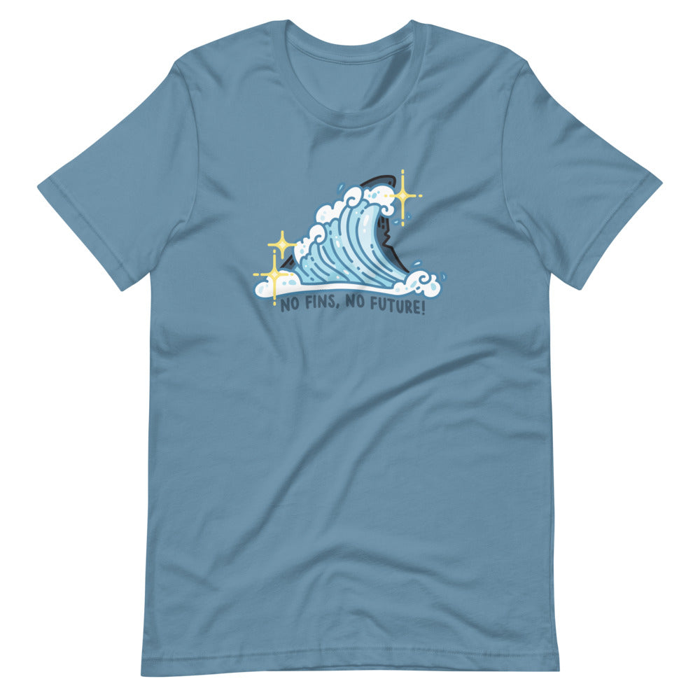 No Fins No Future \\ Short-Sleeve Adult Unisex T-Shirt