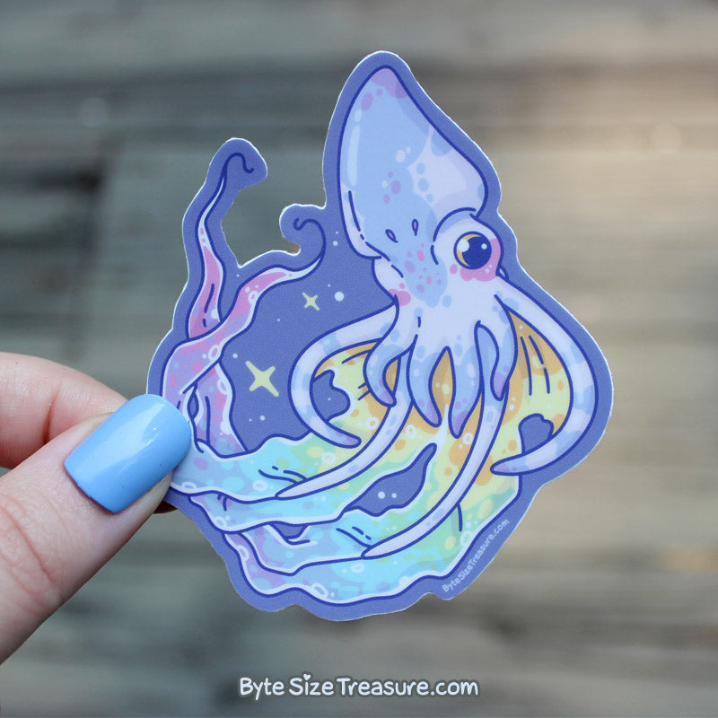 Blanket Octopus Vinyl Sticker