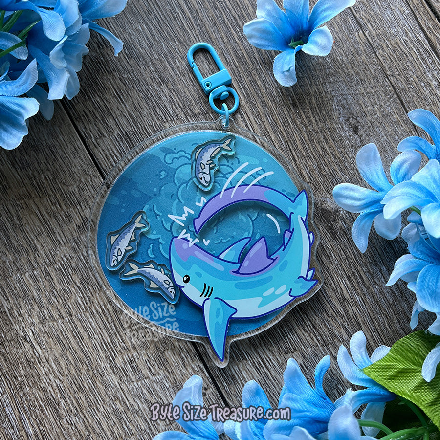 Thresher Shark Shaker Charm