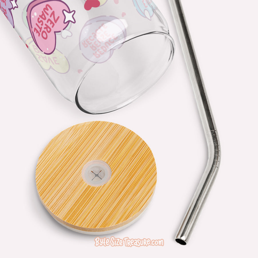 Conservation Hearts Can Glass