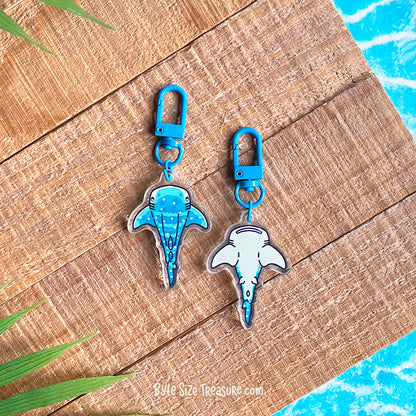 Flat Friend Charms: Sharks
