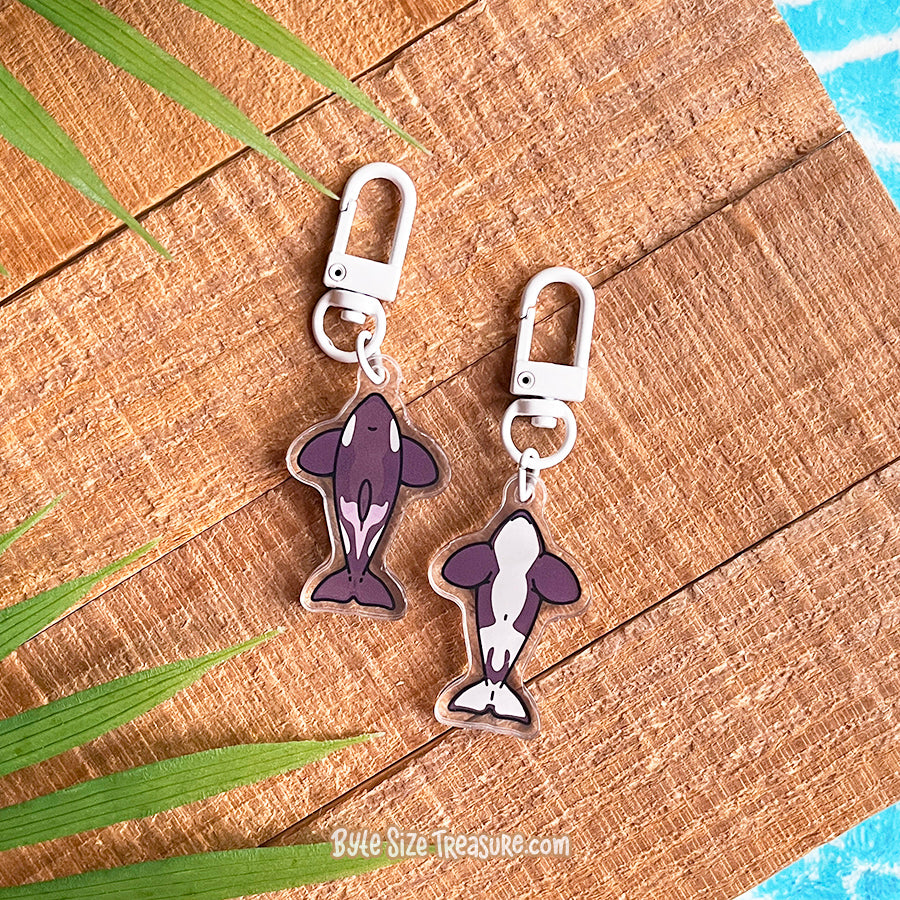 Flat Friend Charm: Orca