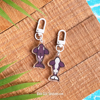 Flat Friend Charm: Orca