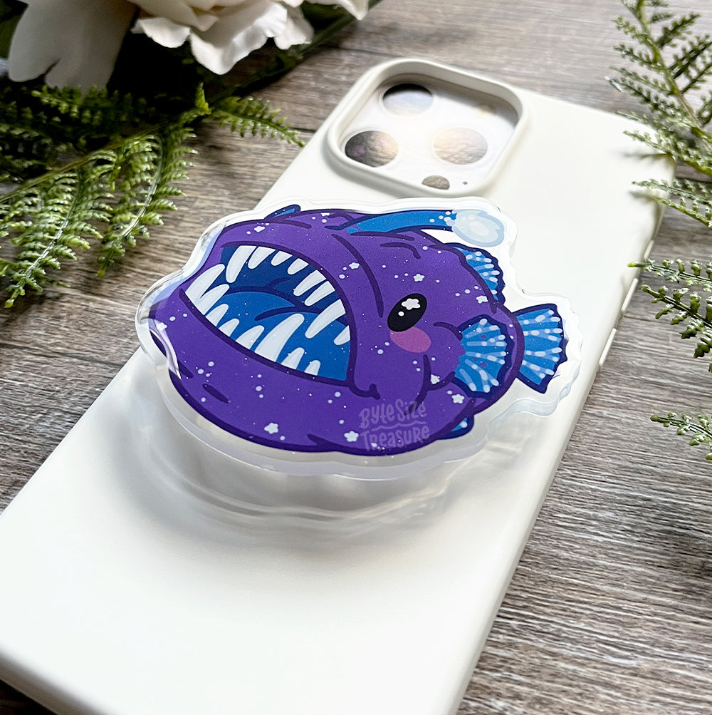 Anglerfish Acrylic Phone Holder