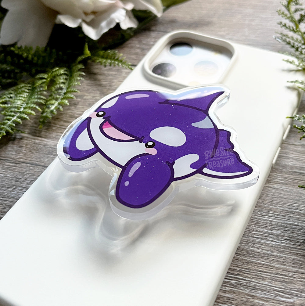 Orca Acrylic Phone Holder