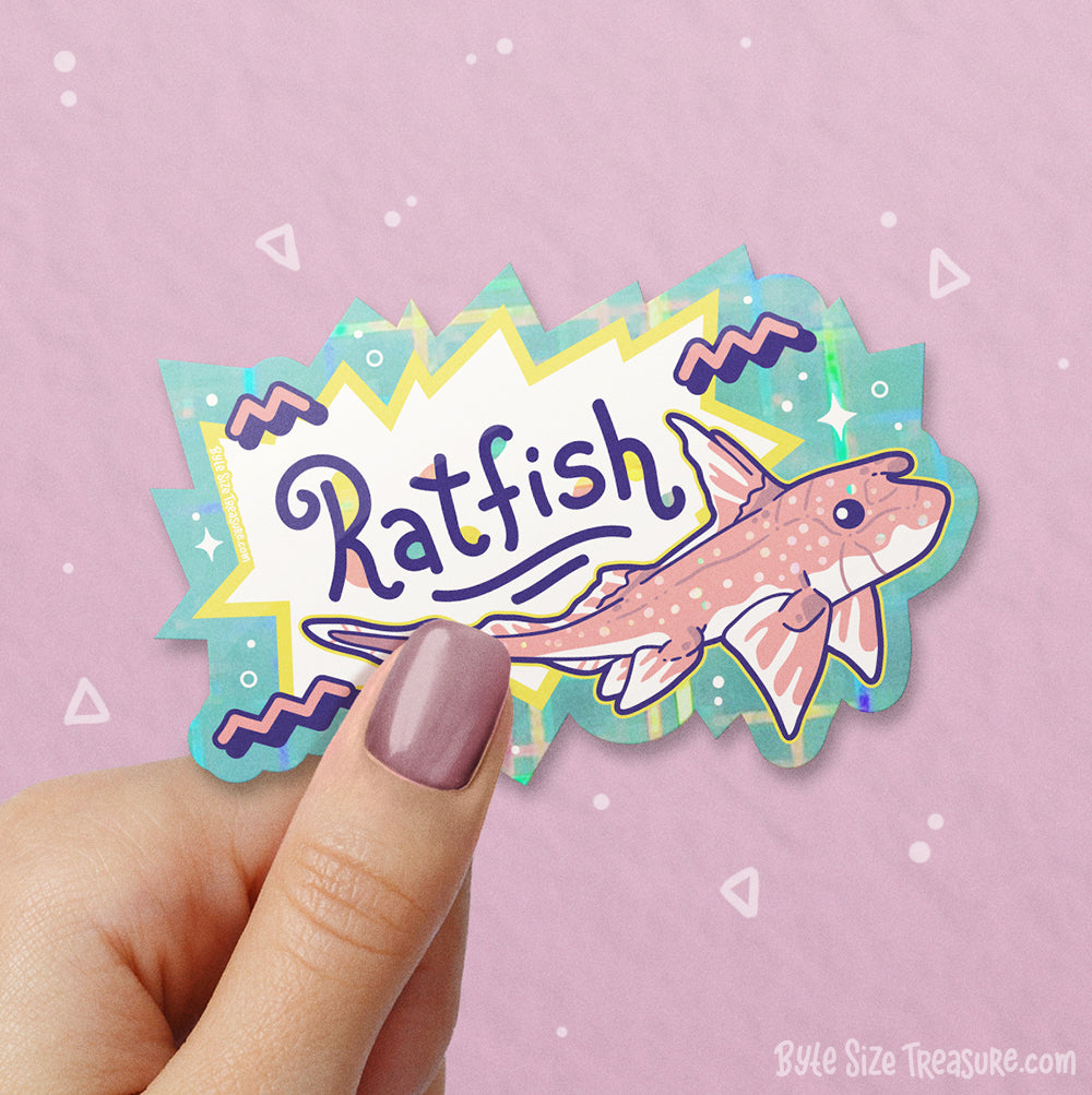 Ratfish Vinyl Sticker