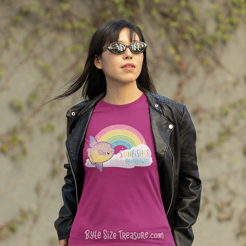 Sunfishes &amp; Rainbows \\ Short-Sleeve Unisex T-Shirt