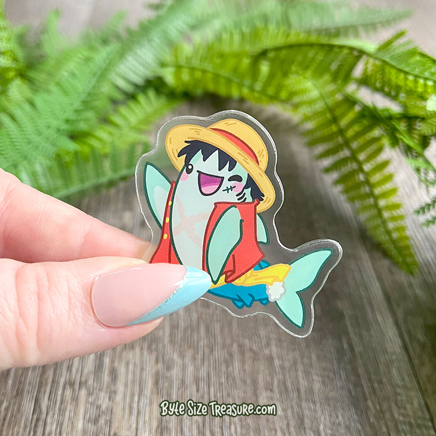 Pirate Lad Costume Acrylic Pin