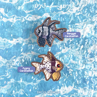 Cardinalfish \\ Wooden Magnet