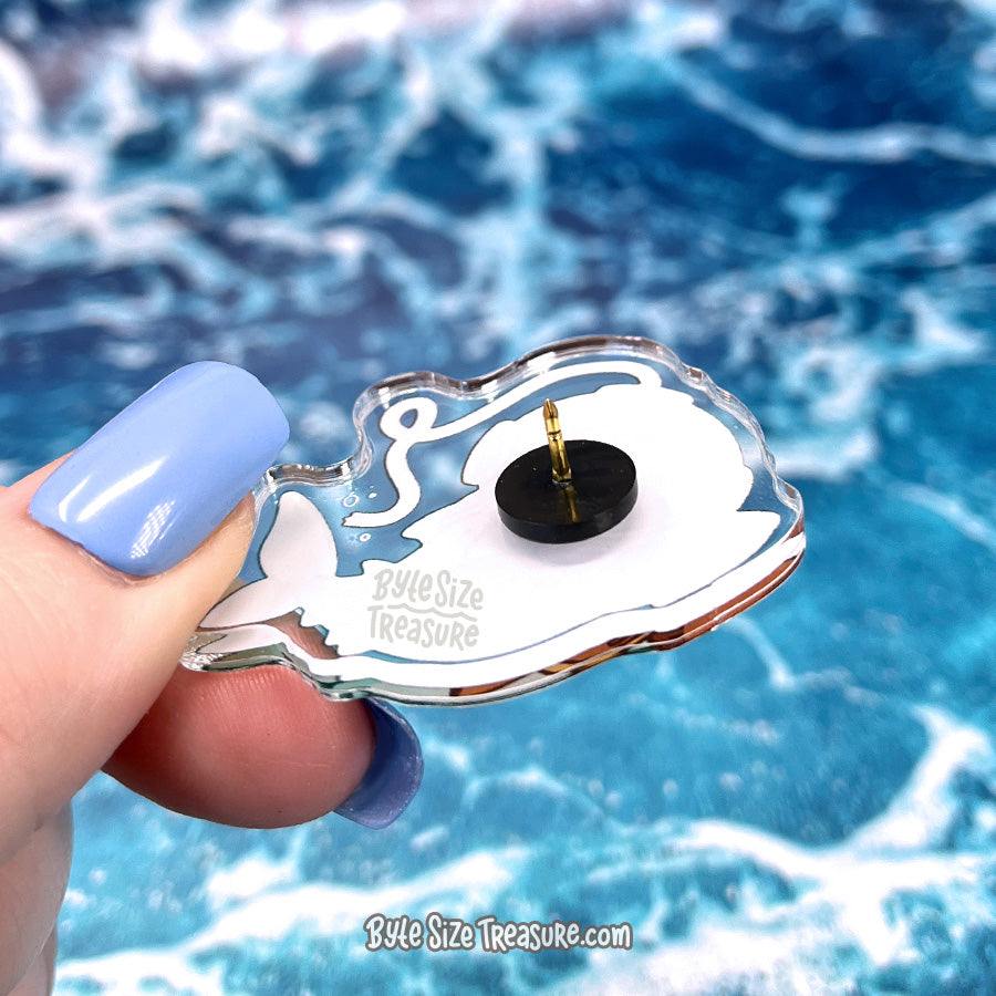 Koi Fish Costume Acrylic Pin