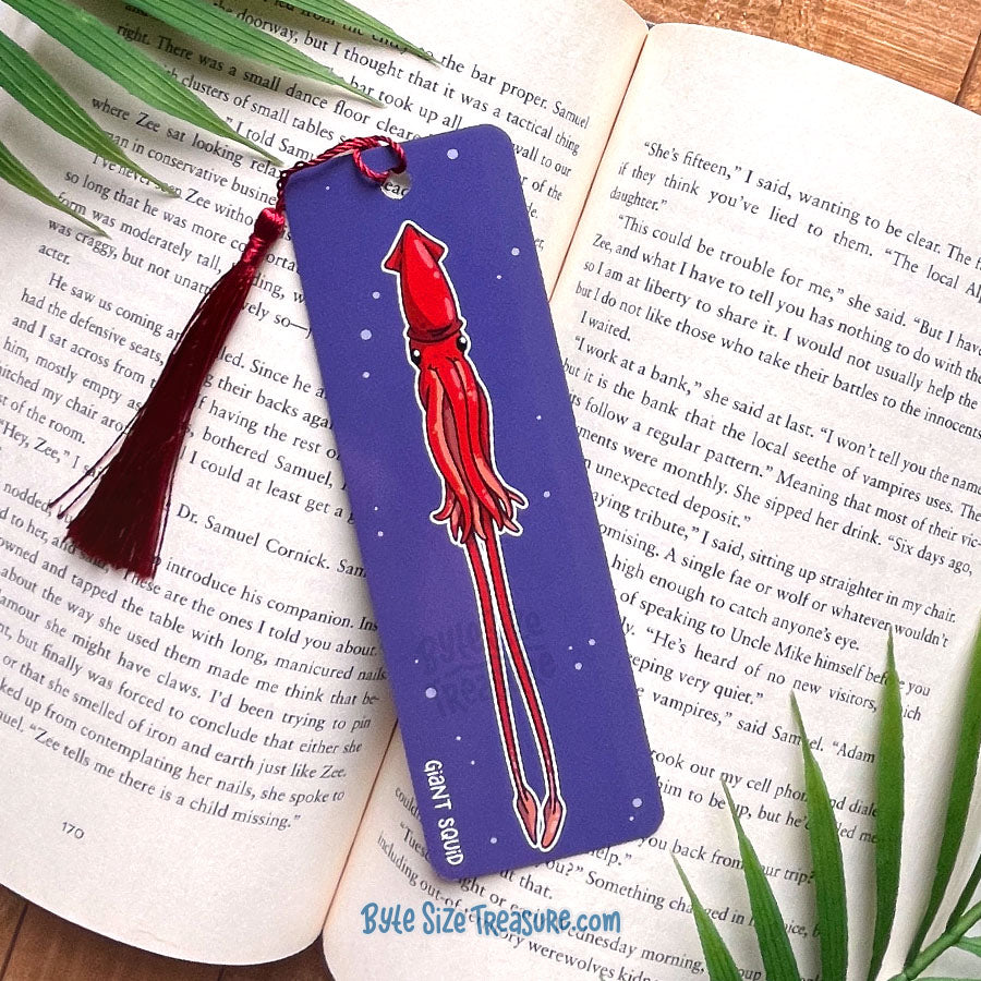Giant Squid Bookmark