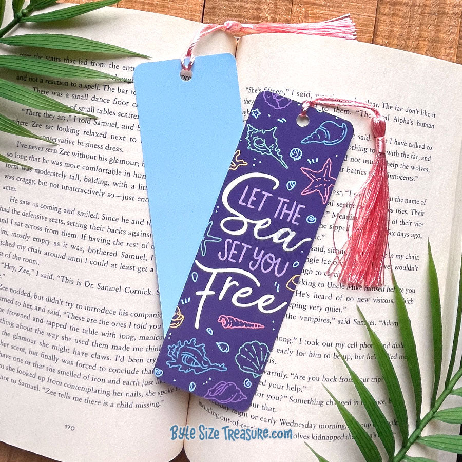 Let the Sea Set You Free Bookmark